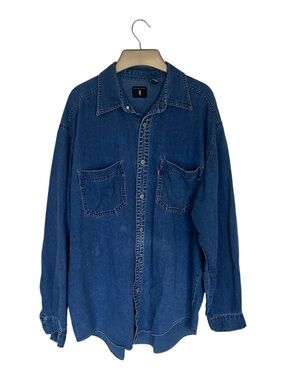 Vintage Levi Denim Shirt Size L (fits XL)